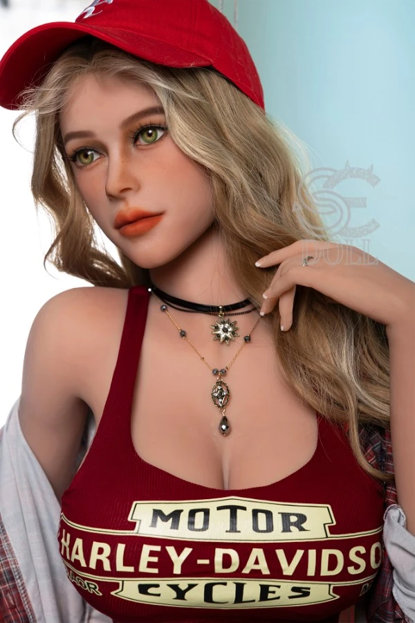 Busty Blonde American Sex Doll Mira 161cm