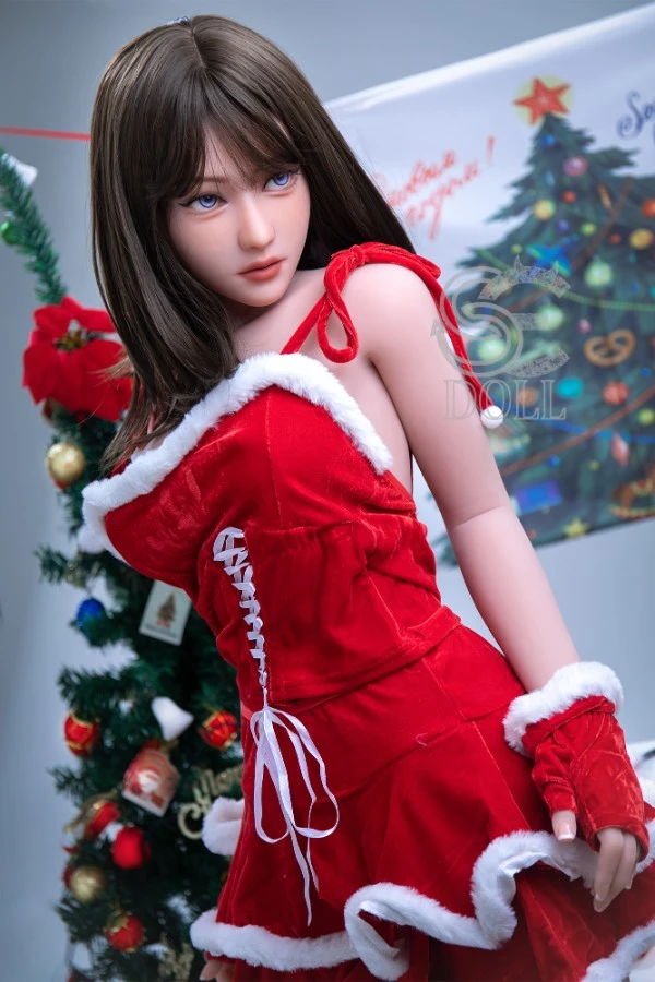 Beautiful Christmas Dress Up Sex Doll Kailani 153cm