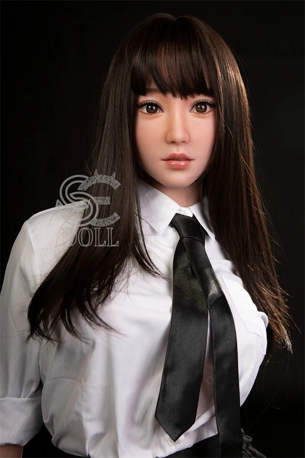 Lifelike Secretary Japanese Sex Doll Adalyn 163cm