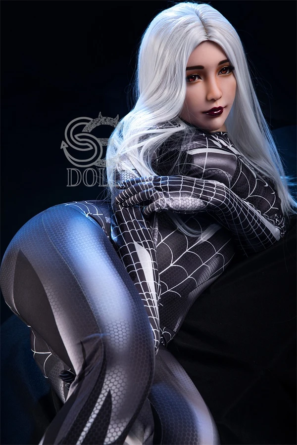 Busty Spiderman Cosplay Sex Doll Olivia 163cm