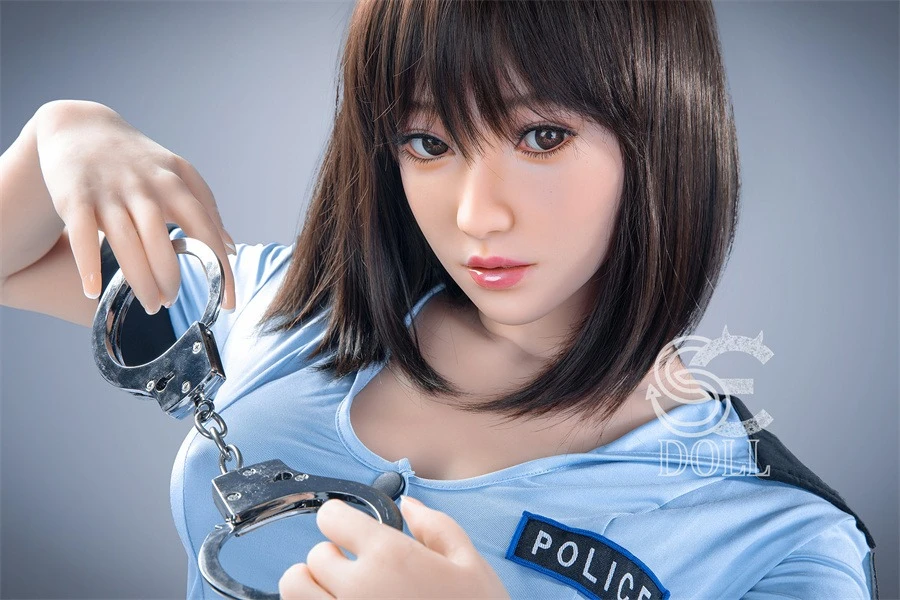 Lifelike Sexy Policewoman Sex Doll Jasmine 163cm