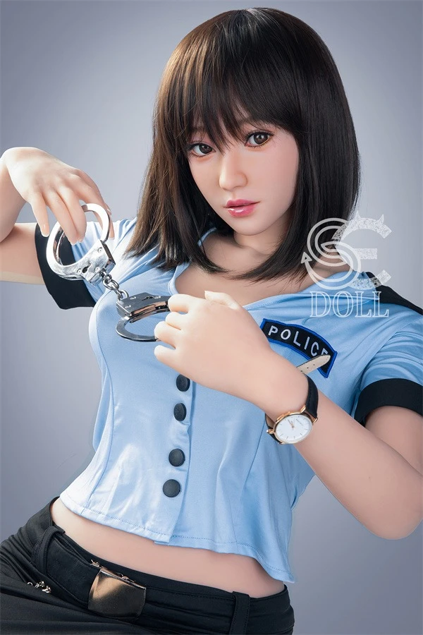 Lifelike Sexy Policewoman Sex Doll Jasmine 163cm