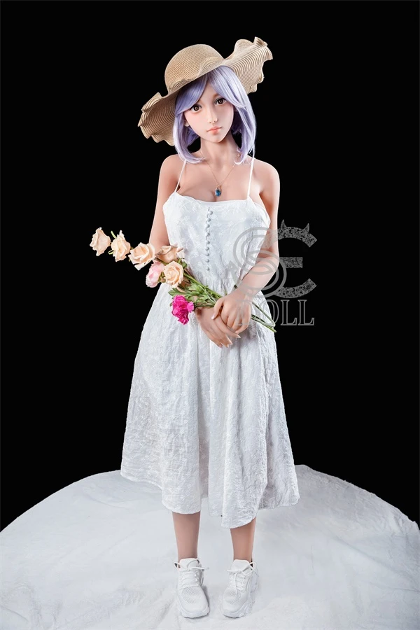 Lifelike Pretty Purple Hair Sex Doll Natsuki 161cm