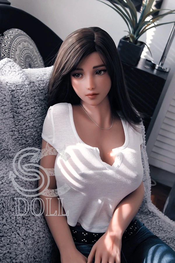 Sexy Transparent Lace Dress Up Sex Doll Marleigh 161cm