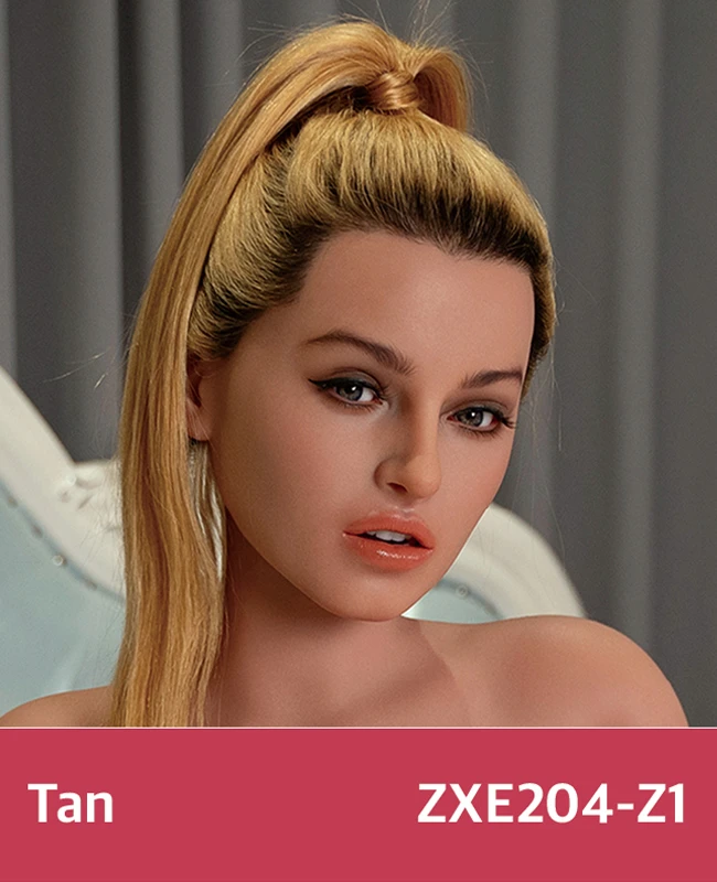 Zelex SLE Series ROS Silicone Head - Tan (Hair Implant)