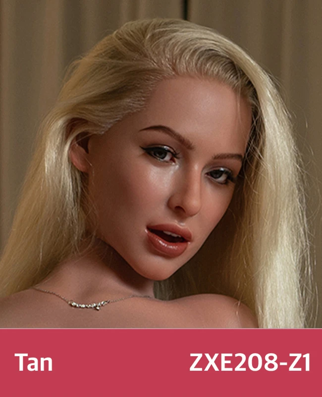 Zelex SLE Series ROS Silicone Head - Tan (Hair Implant)