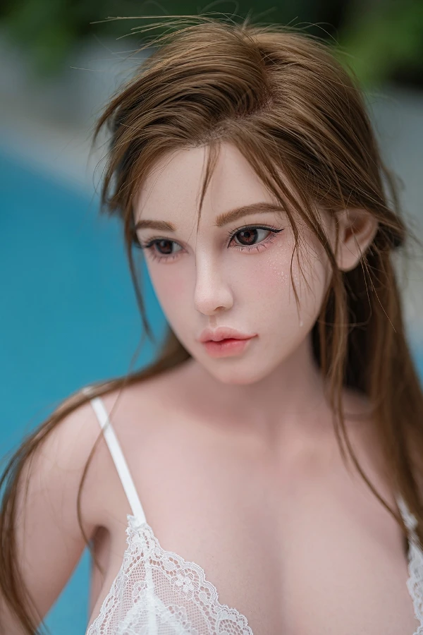 Full Silicone Realistic Fair Skinned European Sex Doll Phebe 159cm