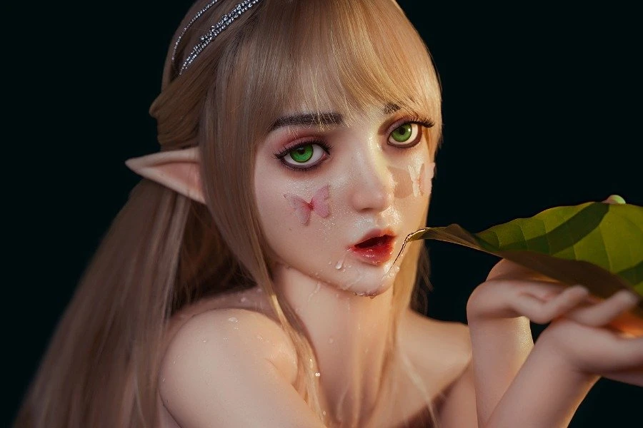 Sex Doll Silicone Head M8 Elle (Movable Jaw With Oral Structure)