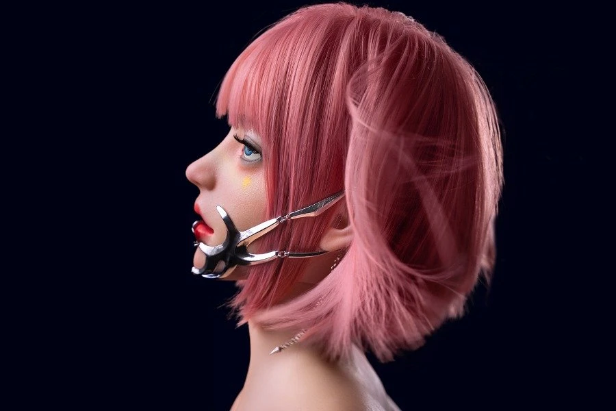 Sex Doll Silicone Head M5 Kira (Movable Jaw With Oral Structure)