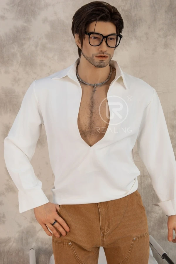 Super Realistic Handsome Sexy Tall Silicone Male Sex Doll Sebastian 186cm