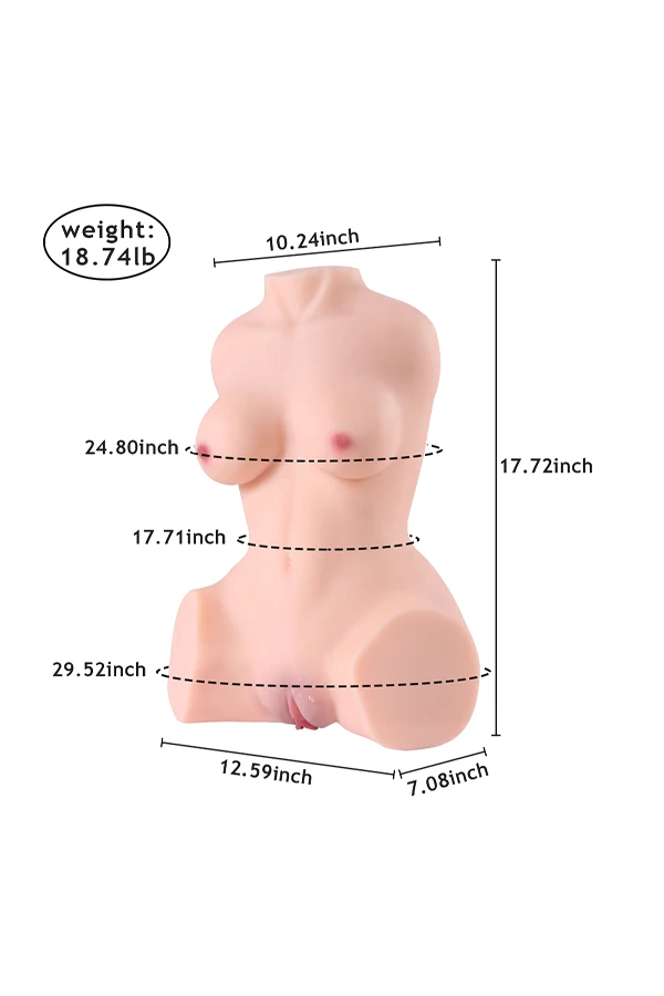 18.74lb Perfect Sex Doll Torso