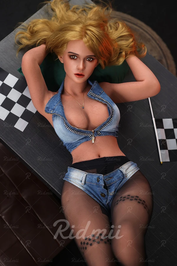 Lifelike Blonde Female Sex Doll Tessa 152cm (Movable Jaw With Oral Structure)