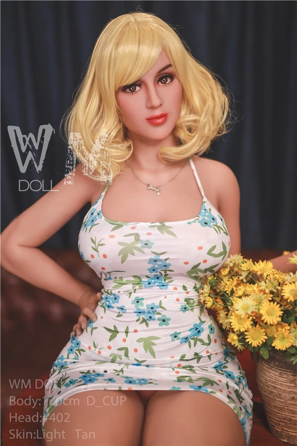 Big Butt Blonde Short Hair Sex Doll Morgan 170cm