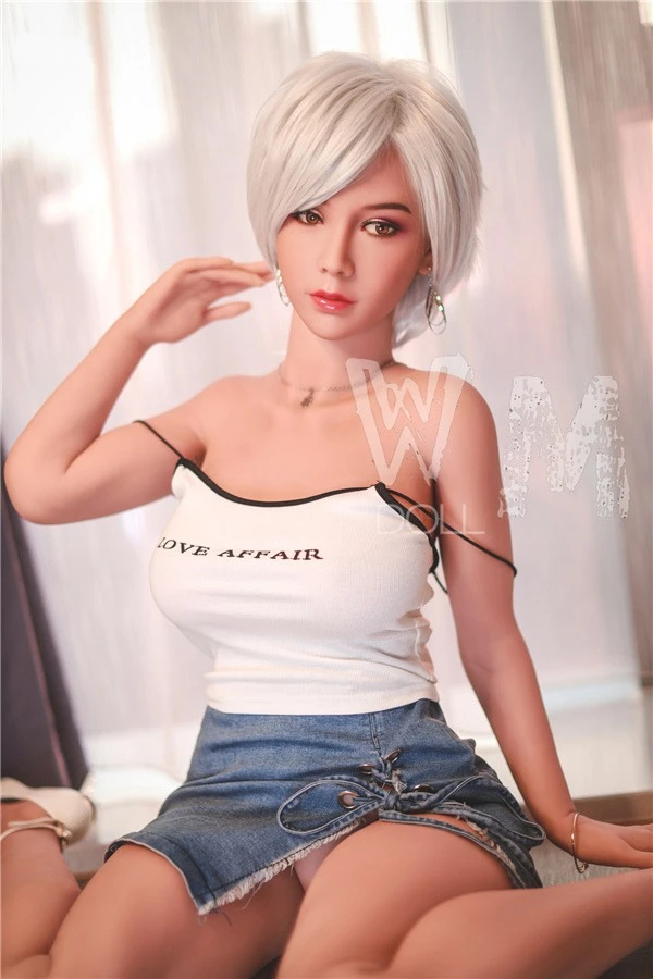 Silver Hair Tall Thick Sex Doll Samira 170cm