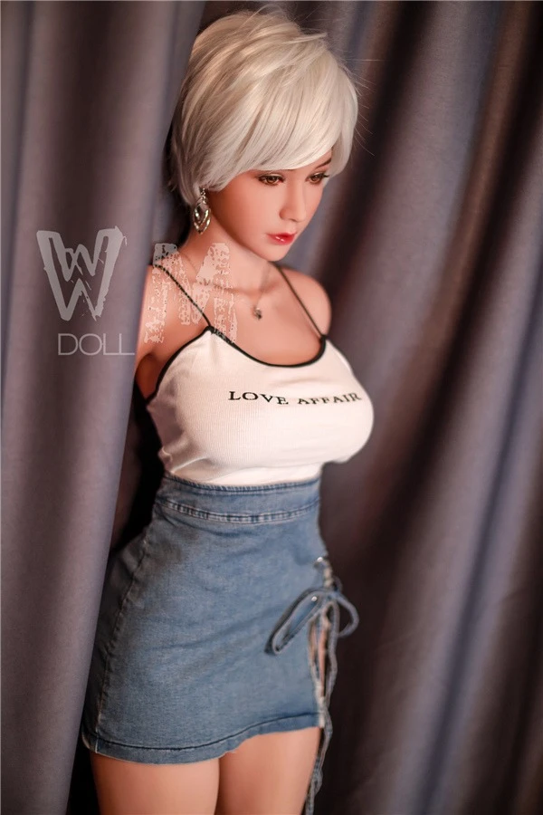 Silver Hair Tall Thick Sex Doll Samira 170cm