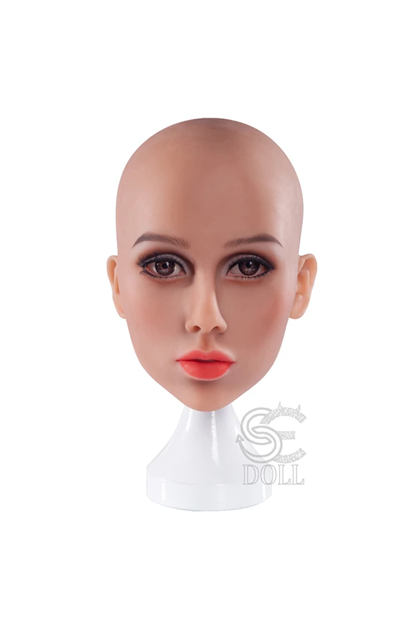 White Iron Sex Doll Head Stand