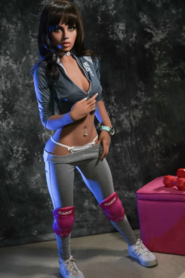 151cm C-cup Latin Small Tits Fitness Trainer Sex Doll Rania