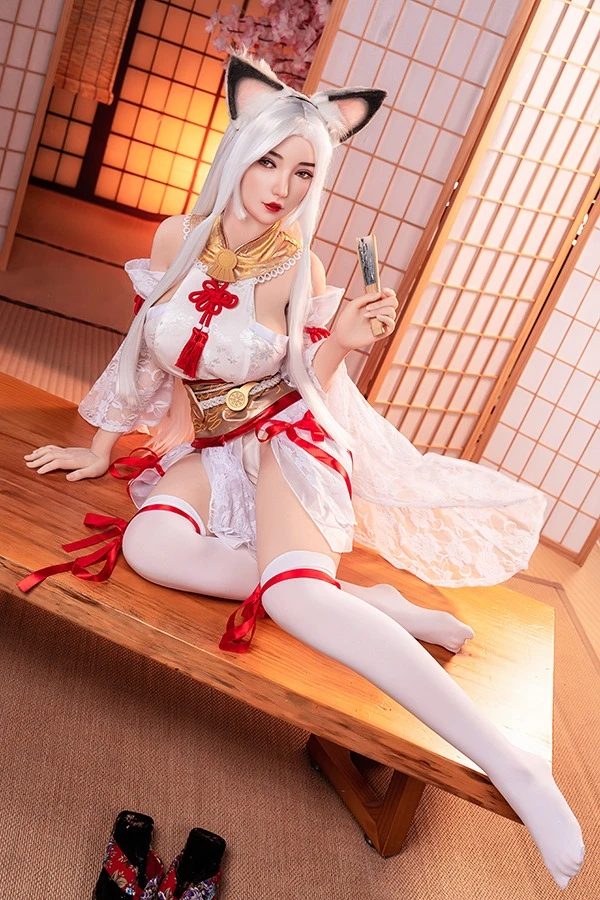 【All Paid Options Free】Sexy Fox Leprechaun Sex Doll Brinley 160cm (Silicone Head)