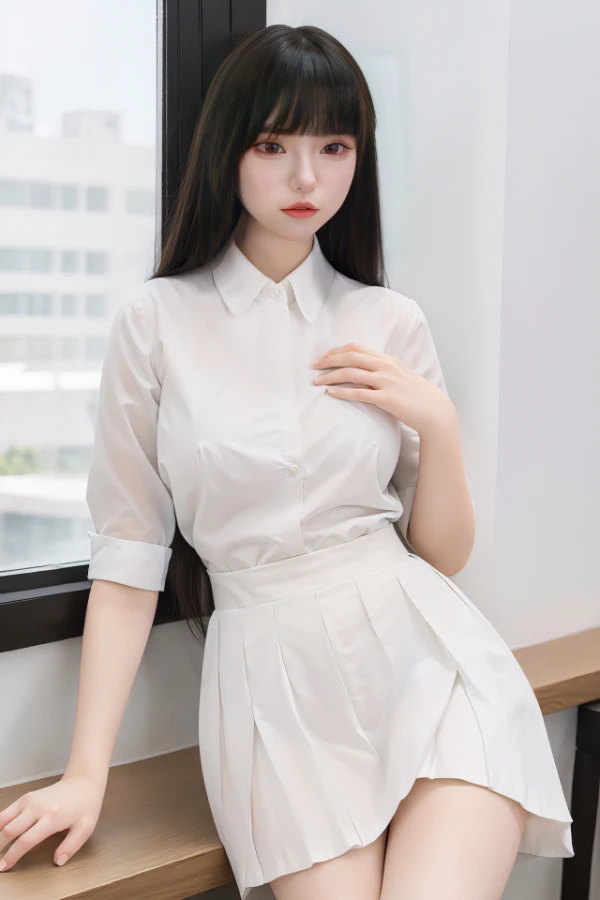 Chinese Luxury Silicone Sex Doll Cristine 163cm