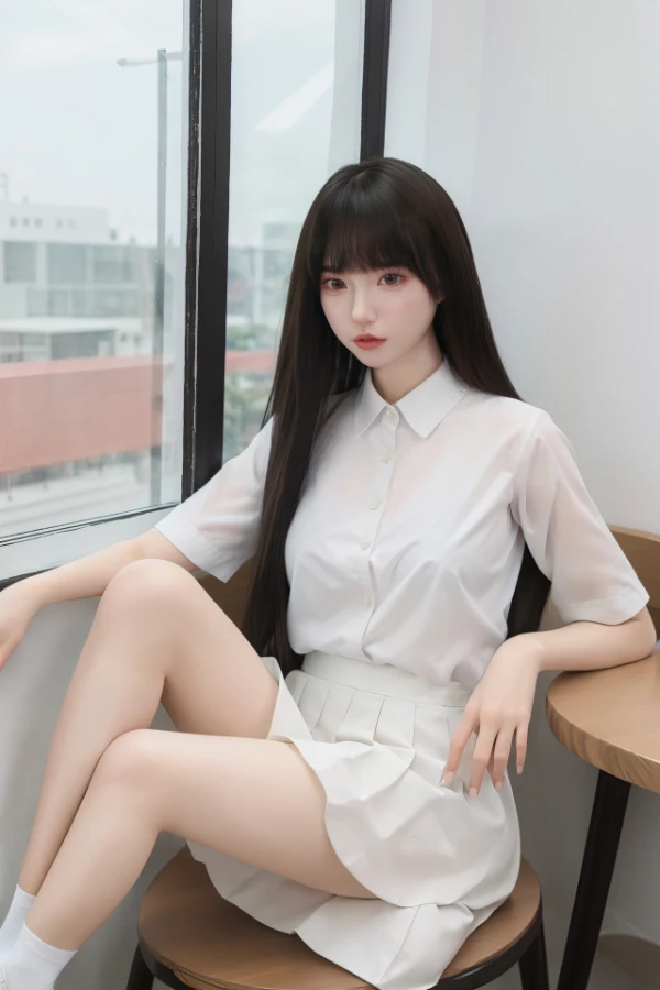 Chinese Luxury Silicone Sex Doll Cristine 163cm