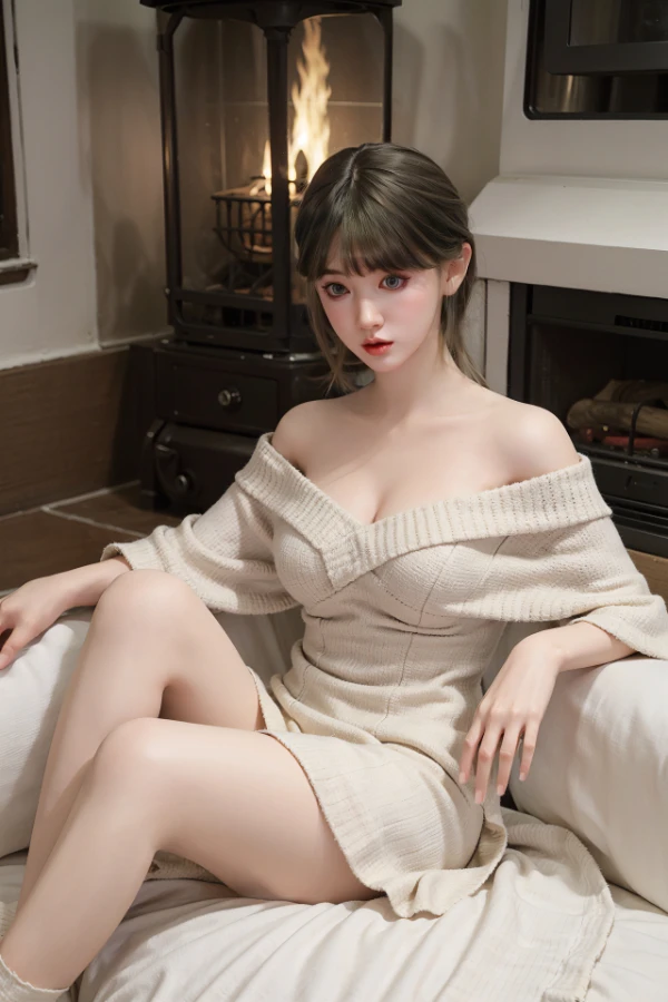 Short Hair Beauty Sex Doll Dortha 159cm