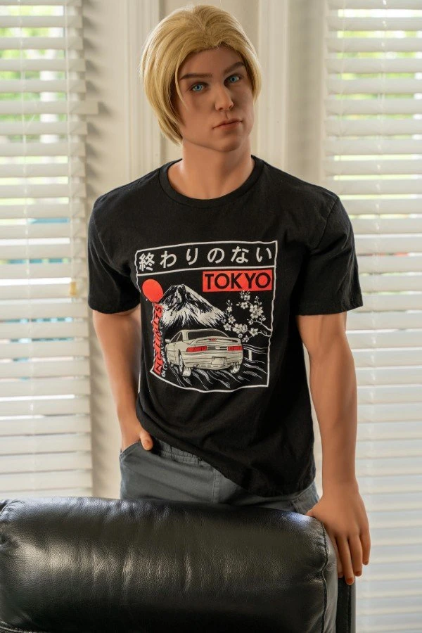 Handsome Blond Male Sex Doll Eric 170cm