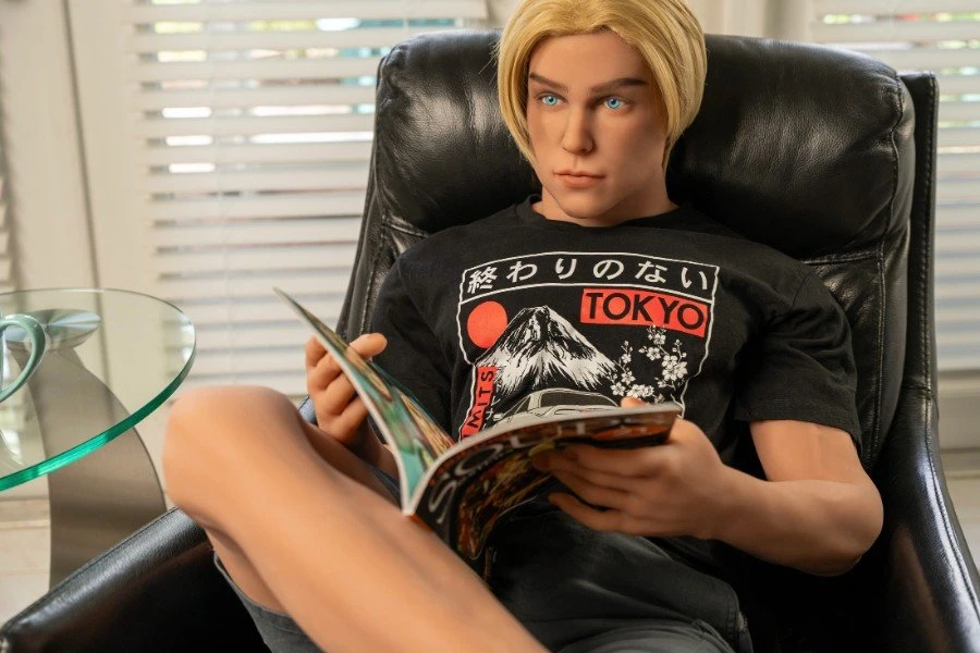 Handsome Blond Male Sex Doll Eric 170cm
