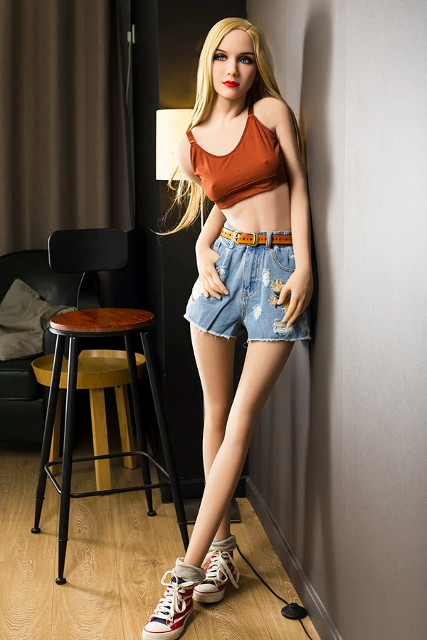 Pretty Blonde Small Breasts Sex Doll Tori 166cm