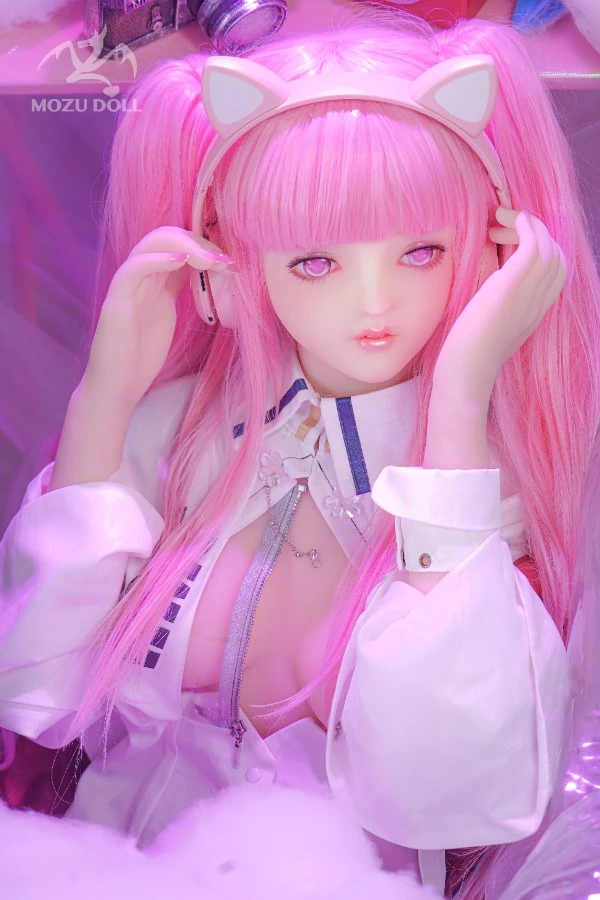 Pretty Pink Haired Nurse Sex Doll Lisa 145cm (Free Doll Same Clothes)