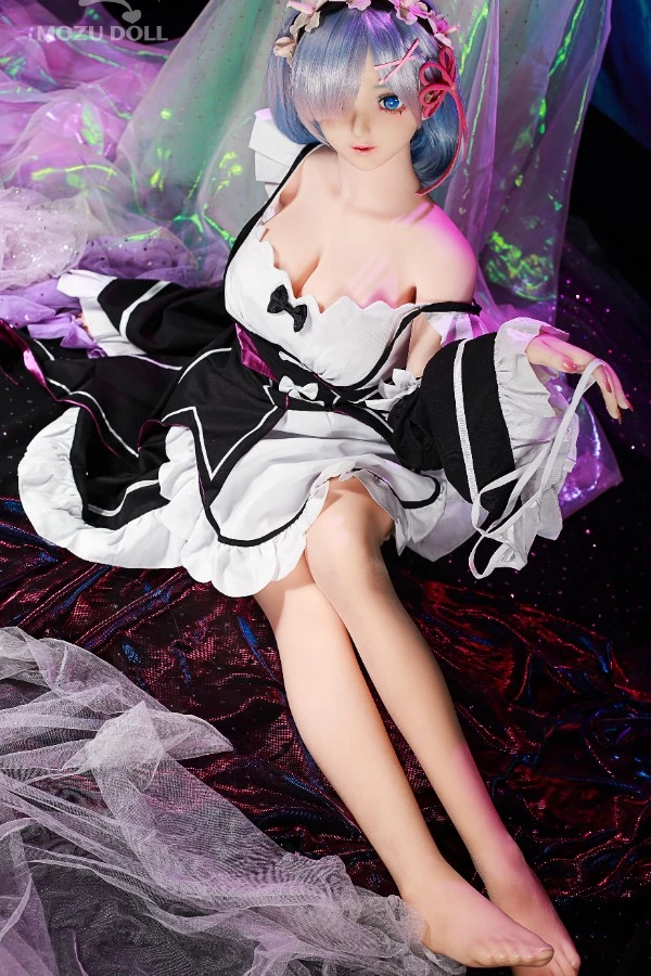 Maid Swimsuit Anime Sex Doll Rem 145cm (Free Doll Same Clothes)