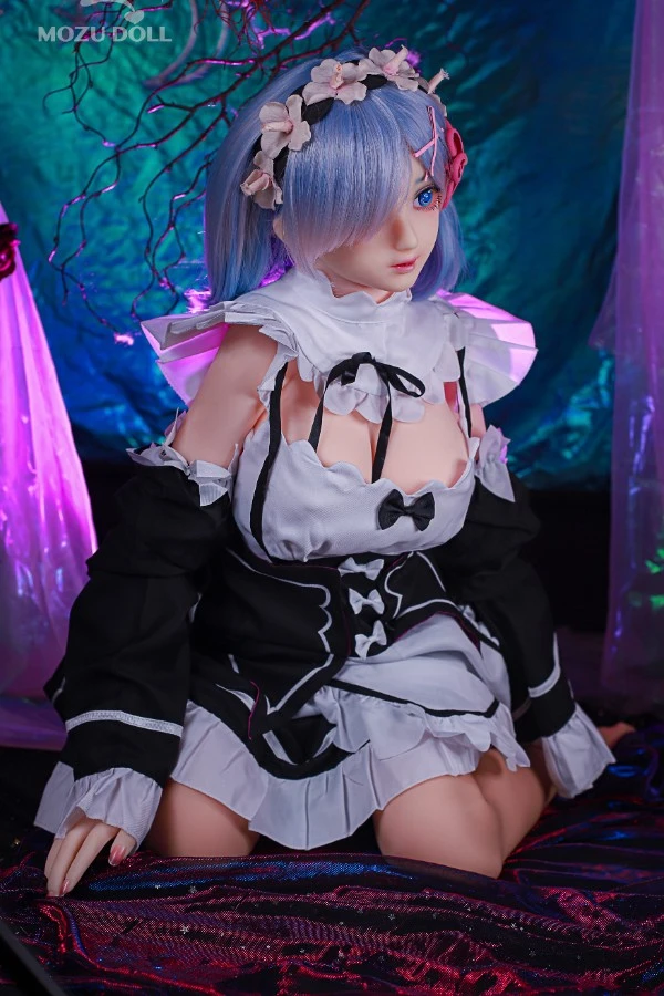 Maid Swimsuit Anime Sex Doll Rem 145cm (Free Doll Same Clothes)