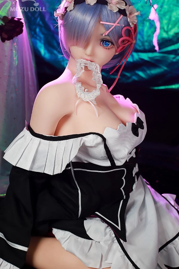 Maid Swimsuit Anime Sex Doll Rem 145cm (Free Doll Same Clothes)