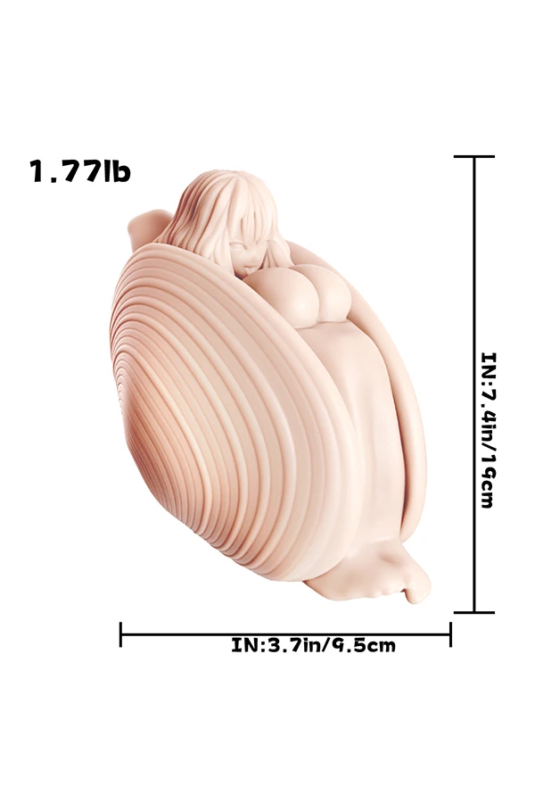Fantasy Sex Toy White Clam