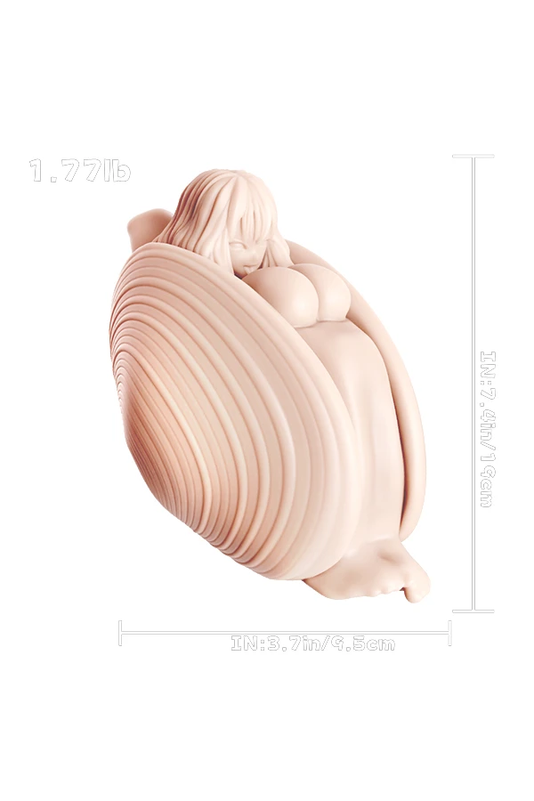 Fantasy Sex Toy White Clam
