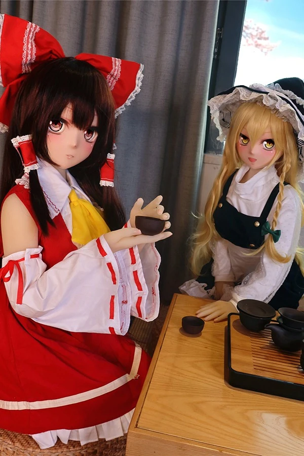 Cute Blonde Manga Sex Doll Alexis 145cm
