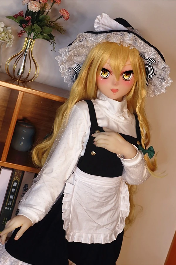 Cute Blonde Manga Sex Doll Alexis 145cm