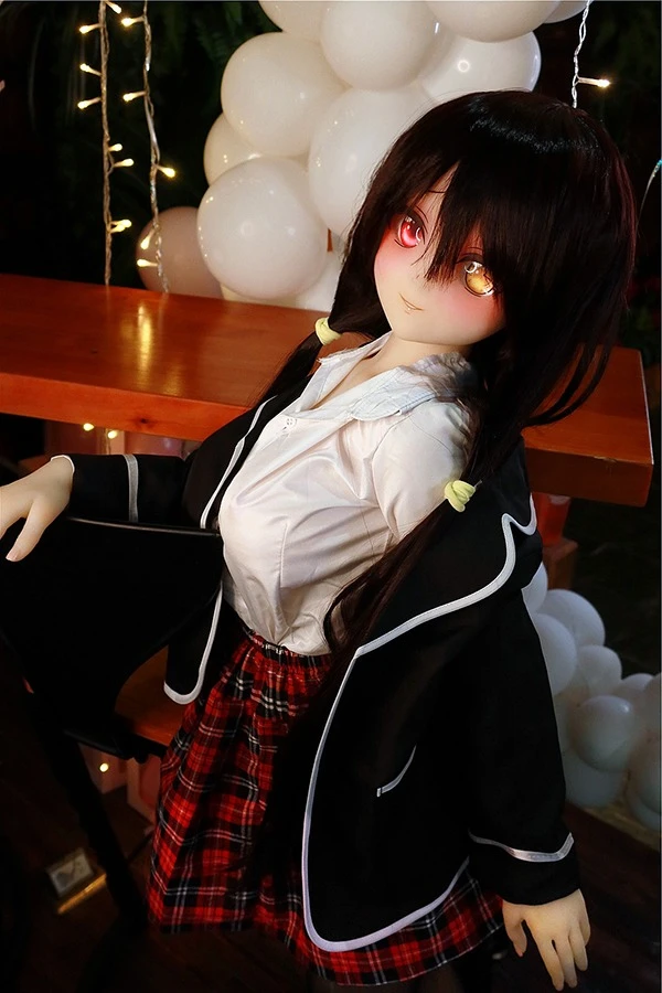 Cute Twin Tails Anime Sex Doll Everlee 145cm