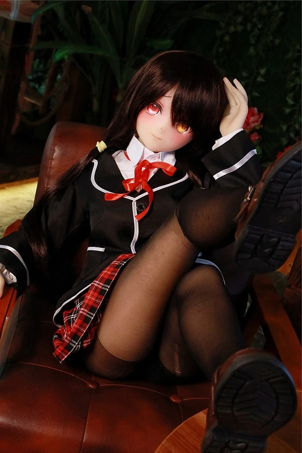 Cute Twin Tails Anime Sex Doll Everlee 145cm