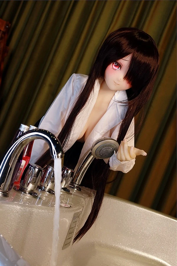 Cute Twin Tails Anime Sex Doll Everlee 145cm