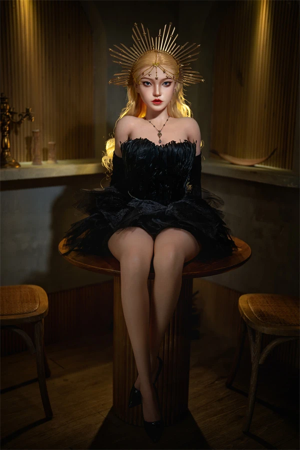 Fantasy Blonde Sex Doll Wren 164cm (Movable Jaw With Oral Structure)