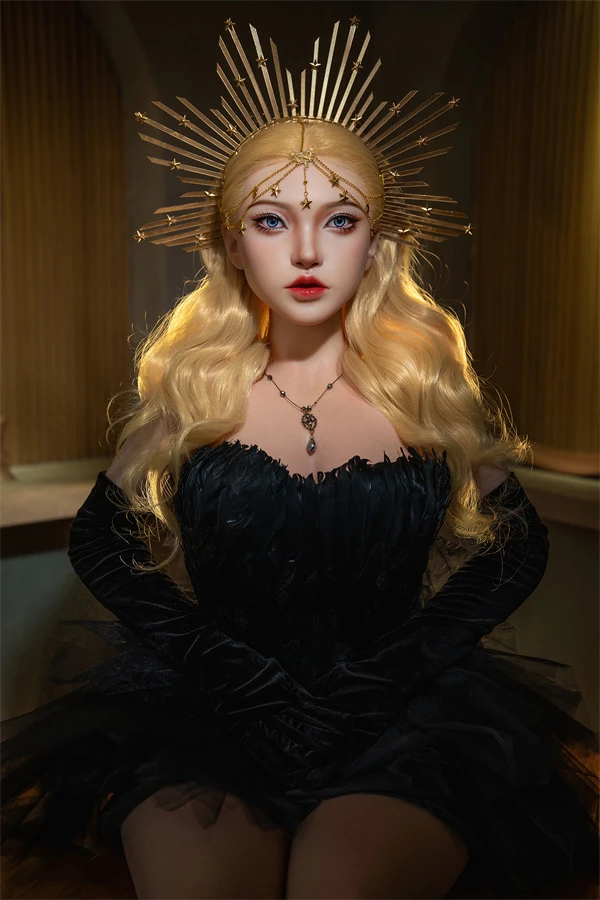 Fantasy Blonde Sex Doll Wren 164cm (Movable Jaw With Oral Structure)