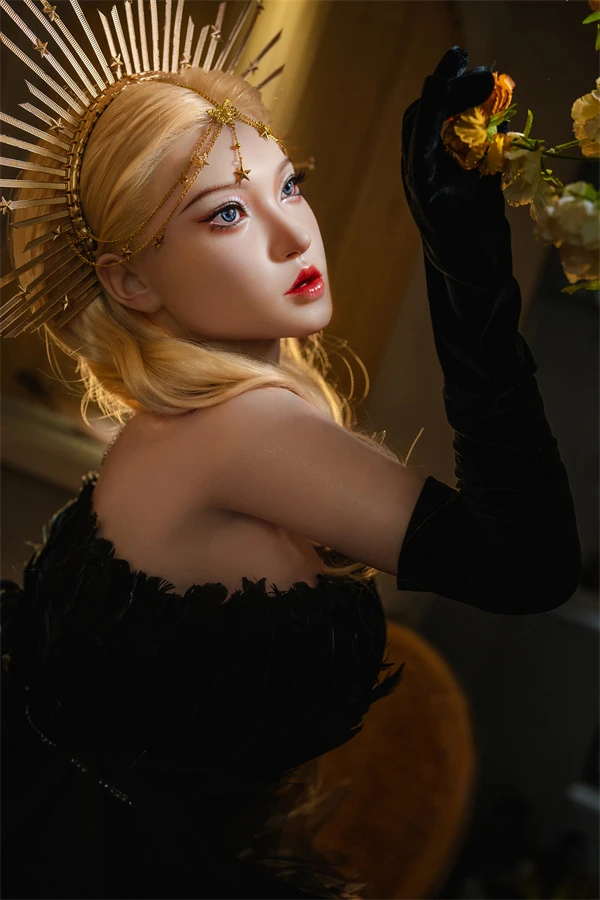 Fantasy Blonde Sex Doll Wren 164cm (Movable Jaw With Oral Structure)