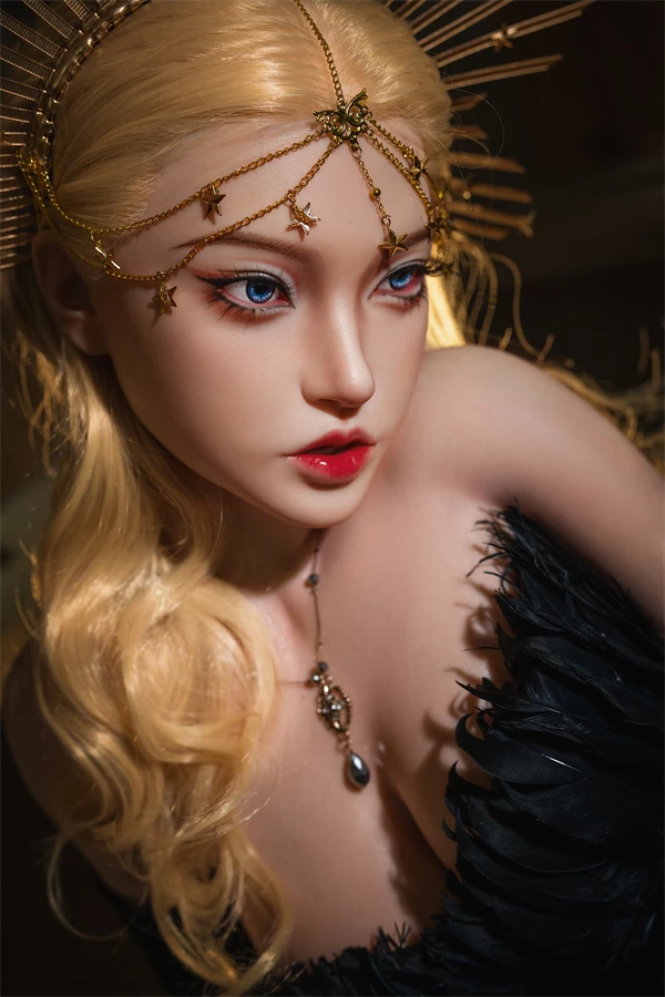 Fantasy Blonde Sex Doll Wren 164cm (Movable Jaw With Oral Structure)