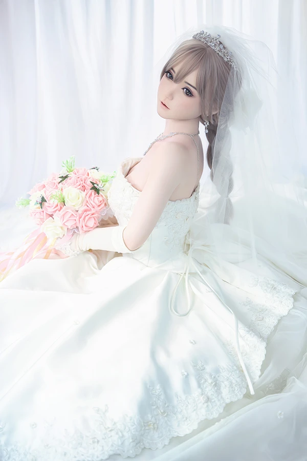 Beautiful Asian Bride Sex Doll Marry 150cm