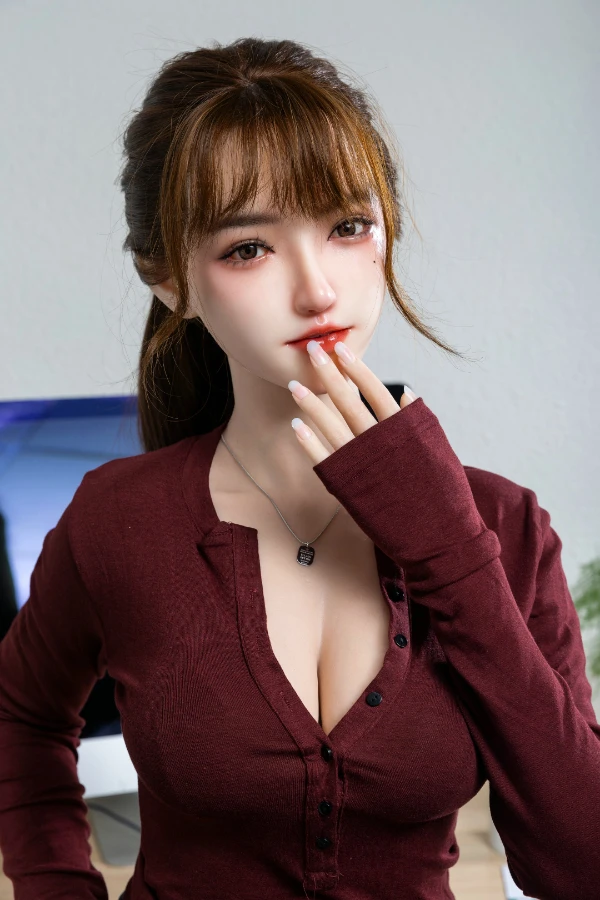 Beautiful Fair Skin Asian Silicone Sex Doll Marlee 166cm