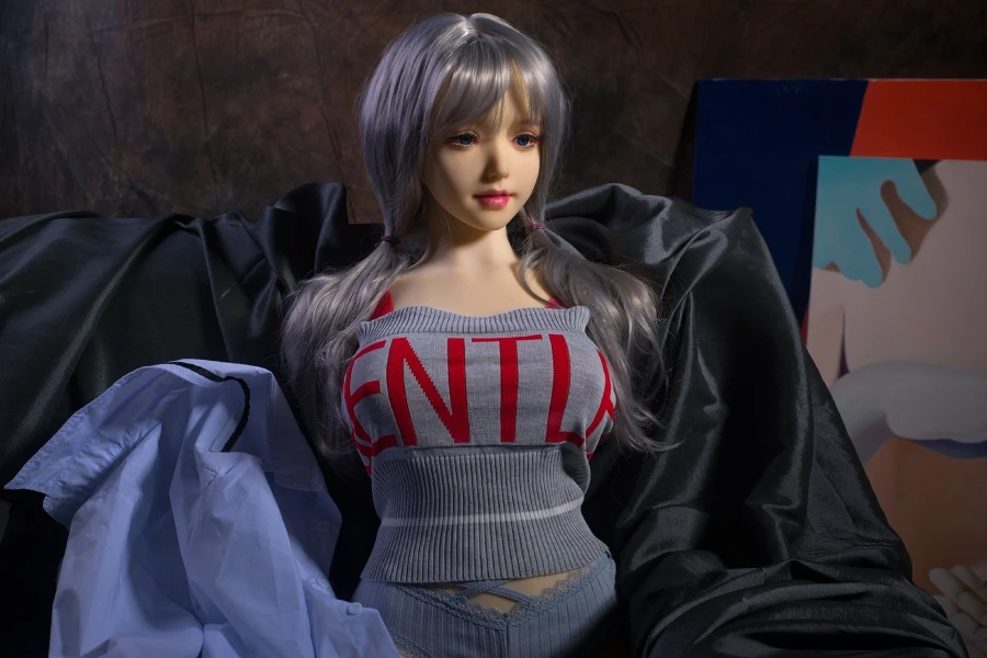 Pretty Cute Sex Doll Torso With Head Aviana 78cm