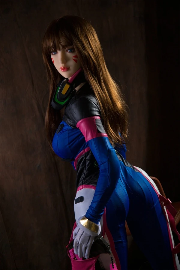 Lifelike Overwatch COS DVA Sex Doll Shelby 168cm