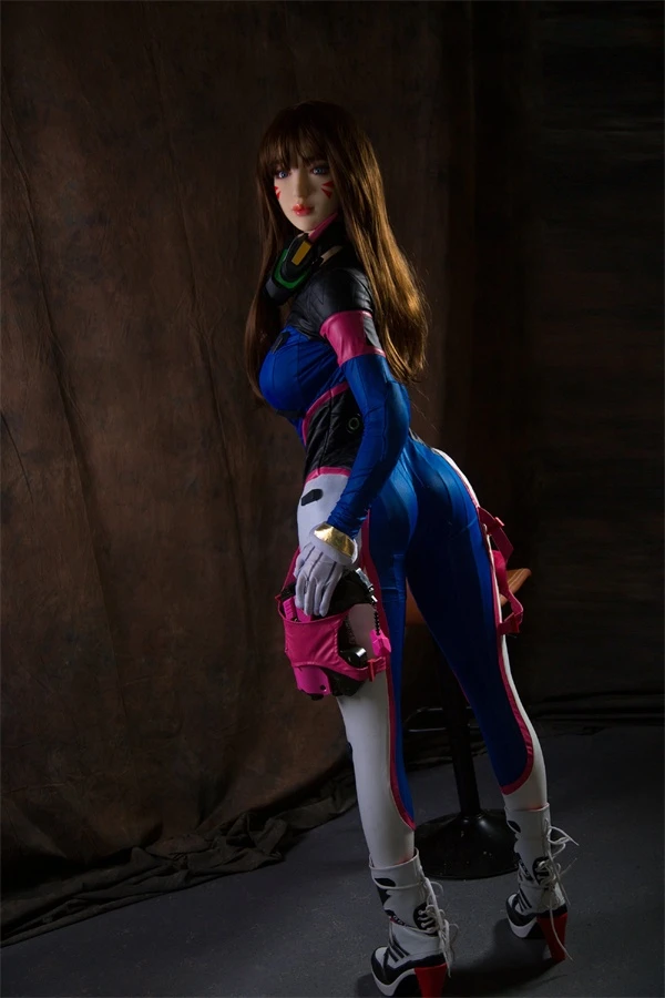 Lifelike Overwatch COS DVA Sex Doll Shelby 168cm