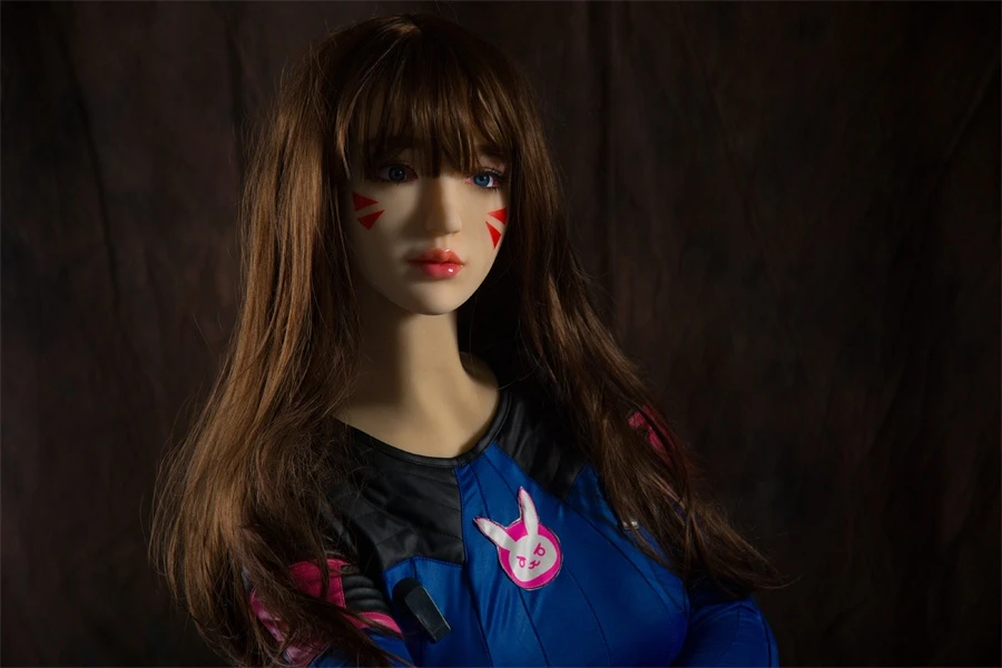 Lifelike Overwatch COS DVA Sex Doll Shelby 168cm