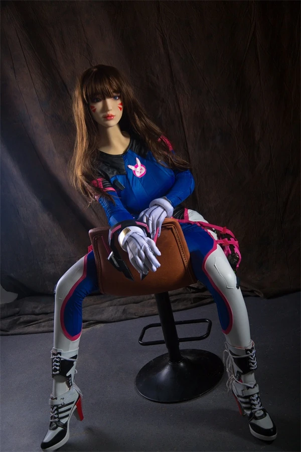 Lifelike Overwatch COS DVA Sex Doll Shelby 168cm